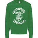 Son of Odin Valhalla Viking Norse Mythology Kids Sweatshirt Jumper Irish Green