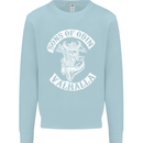 Son of Odin Valhalla Viking Norse Mythology Kids Sweatshirt Jumper Light Blue