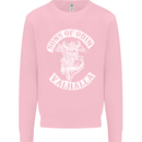 Son of Odin Valhalla Viking Norse Mythology Kids Sweatshirt Jumper Light Pink