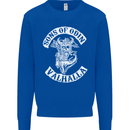 Son of Odin Valhalla Viking Norse Mythology Kids Sweatshirt Jumper Royal Blue