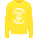 Son of Odin Valhalla Viking Norse Mythology Kids Sweatshirt Jumper Yellow