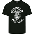 Son of Odin Valhalla Viking Norse Mythology Kids T-Shirt Childrens Black