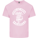 Son of Odin Valhalla Viking Norse Mythology Kids T-Shirt Childrens Light Pink