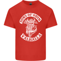 Son of Odin Valhalla Viking Norse Mythology Kids T-Shirt Childrens Red