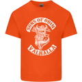 Son of Odin Valhalla Viking Norse Mythology Mens Cotton T-Shirt Tee Top Orange