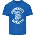Son of Odin Valhalla Viking Norse Mythology Mens Cotton T-Shirt Tee Top Royal Blue