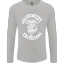 Son of Odin Valhalla Viking Norse Mythology Mens Long Sleeve T-Shirt Sports Grey