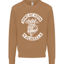 Son of Odin Valhalla Viking Norse Mythology Mens Sweatshirt Jumper Caramel Latte