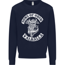 Son of Odin Valhalla Viking Norse Mythology Mens Sweatshirt Jumper Navy Blue