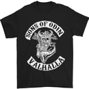 Son of Odin Valhalla Viking Norse Mythology Mens T-Shirt Cotton Gildan Black