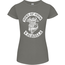 Son of Odin Valhalla Viking Norse Mythology Womens Petite Cut T-Shirt Charcoal