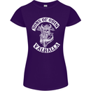 Son of Odin Valhalla Viking Norse Mythology Womens Petite Cut T-Shirt Purple