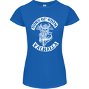 Son of Odin Valhalla Viking Norse Mythology Womens Petite Cut T-Shirt Royal Blue
