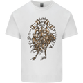 Sons of Odin Viking Valhalla Warrior Mens Cotton T-Shirt Tee Top White