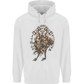 Sons of Odin Viking Valhalla Warrior Mens Hoodie White