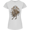 Sons of Odin Viking Valhalla Warrior Womens Petite Cut T-Shirt White
