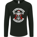 Sons of Santa Biker Motorcycle Christmas Mens Long Sleeve T-Shirt Black