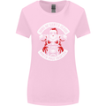 Sons of Santa Biker Motorcycle Christmas Womens Wider Cut T-Shirt Light Pink