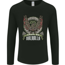 Sons of Valhalla Vikings Celtic Symbols Mens Long Sleeve T-Shirt Black