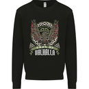 Sons of Valhalla Vikings Celtic Symbols Mens Sweatshirt Jumper Black