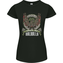 Sons of Valhalla Vikings Celtic Symbols Womens Petite Cut T-Shirt Black
