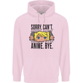 Sorry Can't Anime Bye Funny Anti-Social Childrens Kids Hoodie Light Pink