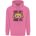 Sorry Can't Anime Bye Funny Anti-Social Mens 80% Cotton Hoodie Azelea