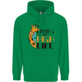 Sorry I'm Late My Alaskan Was Sitting On Me Childrens Kids Hoodie Irish Green