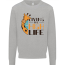 Sorry I'm Late My Alaskan Was Sitting On Me Kids Sweatshirt Jumper Sports Grey