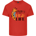 Sorry I'm Late My Alaskan Was Sitting On Me Kids T-Shirt Childrens Red