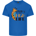 Sorry I'm Late My Alaskan Was Sitting On Me Kids T-Shirt Childrens Royal Blue