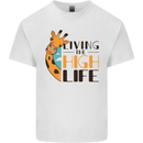 Sorry I'm Late My Alaskan Was Sitting On Me Kids T-Shirt Childrens White