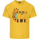 Sorry I'm Late My Alaskan Was Sitting On Me Kids T-Shirt Childrens Yellow