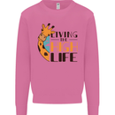 Sorry I'm Late My Alaskan Was Sitting On Me Mens Sweatshirt Jumper Azalea