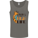 Sorry I'm Late My Alaskan Was Sitting On Me Mens Vest Tank Top Charcoal