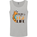 Sorry I'm Late My Alaskan Was Sitting On Me Mens Vest Tank Top Sports Grey