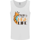 Sorry I'm Late My Alaskan Was Sitting On Me Mens Vest Tank Top White