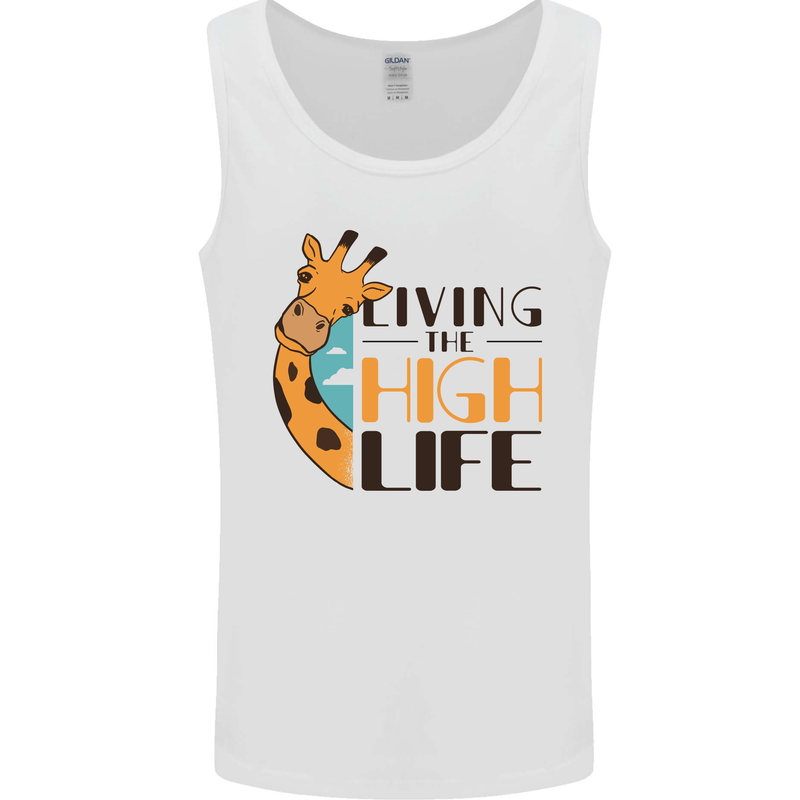Sorry I'm Late My Alaskan Was Sitting On Me Mens Vest Tank Top White