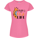 Sorry I'm Late My Alaskan Was Sitting On Me Womens Petite Cut T-Shirt Azalea