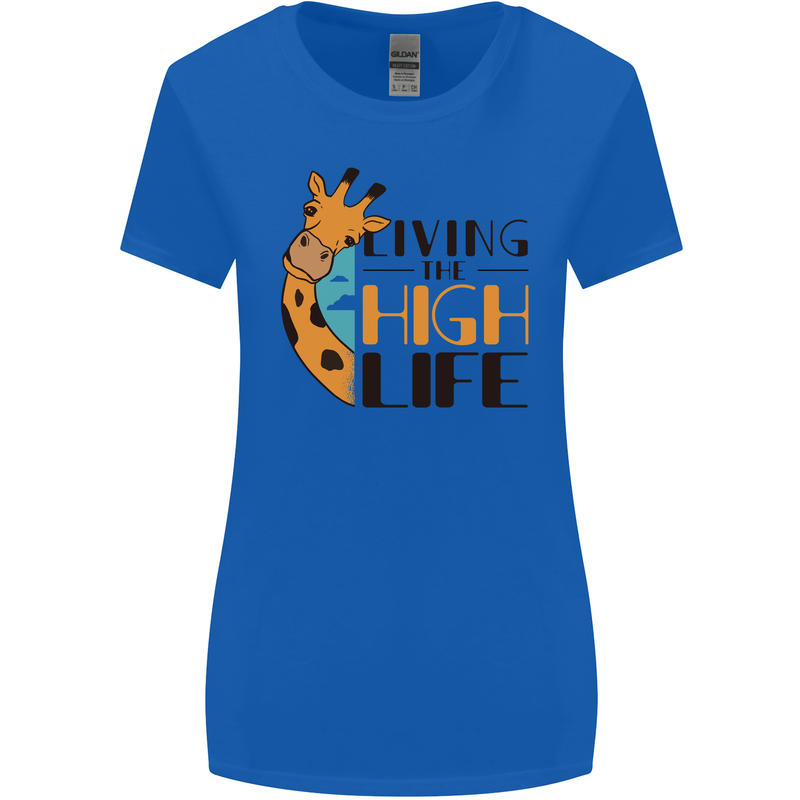 Sorry I'm Late My Alaskan Was Sitting On Me Womens Wider Cut T-Shirt Royal Blue