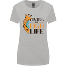 Sorry I'm Late My Alaskan Was Sitting On Me Womens Wider Cut T-Shirt Sports Grey