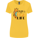 Sorry I'm Late My Alaskan Was Sitting On Me Womens Wider Cut T-Shirt Yellow