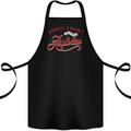 Sorry, I Don't Speak Assholian Funny Slogan Cotton Apron 100% Organic Black