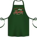 Sorry, I Don't Speak Assholian Funny Slogan Cotton Apron 100% Organic Forest Green
