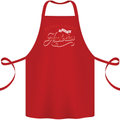Sorry, I Don't Speak Assholian Funny Slogan Cotton Apron 100% Organic Red
