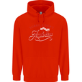 Sorry, I Don't Speak Assholian Funny Slogan Mens 80% Cotton Hoodie Bright Red