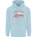 Sorry, I Don't Speak Assholian Funny Slogan Mens 80% Cotton Hoodie Light Blue