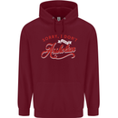 Sorry, I Don't Speak Assholian Funny Slogan Mens 80% Cotton Hoodie Maroon