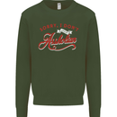 Sorry, I Don't Speak Assholian Funny Slogan Mens Sweatshirt Jumper Forest Green