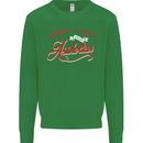 Sorry, I Don't Speak Assholian Funny Slogan Mens Sweatshirt Jumper Irish Green